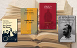Livros de Vergílio Ferreira, Sophia de Mello Breyner e Herberto Hélder em destaque