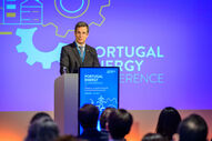 António Coutinho discursa na Portugal Energy Conference, em Lisboa