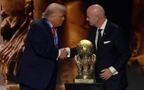 Donald Trump recebe Prémio da Paz da FIFA