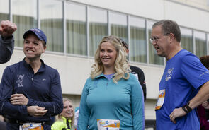 Os 'três T' em 2014. Todd Combs, Tracy Britt Cool e Ted Weschler (da esquerda para a direita) eram os protegidos de Warren Buffett.