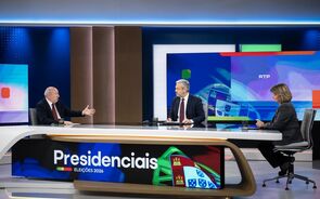 António Filipe e Catarina Martins no debate presidencial