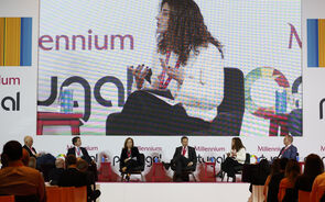 Debate sobre a Digitalização com propósito, no Millennium Portugal Exportador 2025.