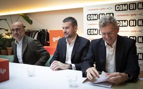 José Fortunato, Administrador da MC, João Diogo Marques da Silva, Co-CEO da Galp, e Daniel Beato, administrador executivo da Nos.