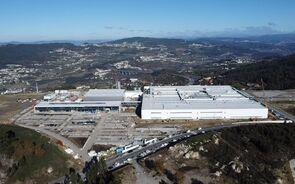 Fábrica da Coloplast em construção em Felgueiras.