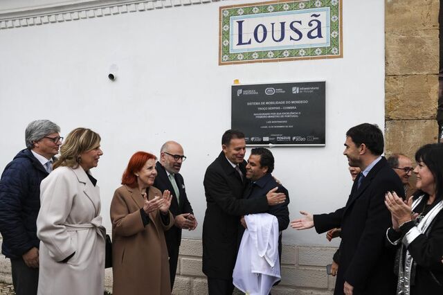 Saudades, expectativas e algum ceticismo no arranque do 'metrobus' na Lousã