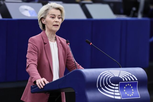 Von der Leyen: 'Europa tem de ser responsável pela sua segurança. Não é uma opção'