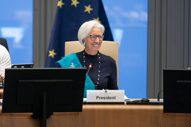 BCE espera mais crescimento até 2028, mas também mais inflação