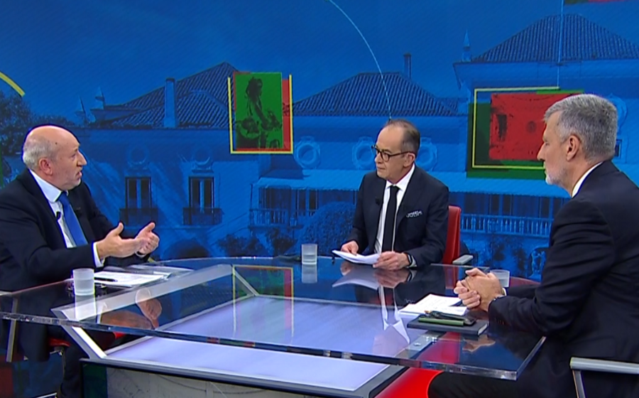 Debate televisivo entre Gouveia e Melo e António Filipe  