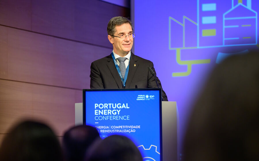 António Coutinho, presidente da Associação Portuguesa da Energia, na abertura da Portugal Energy Conference.