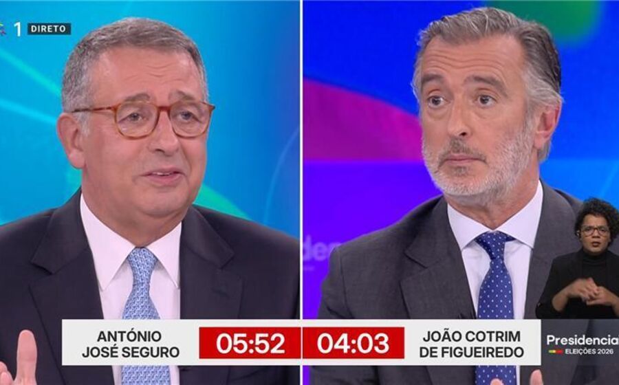 Seguro e Cotrim enfrentaram-se em debate