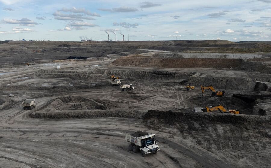 Imagem de arquivo de uma mina de carvão na China