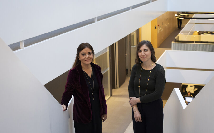 Magda Cocco e  Helena Correia Mendonça