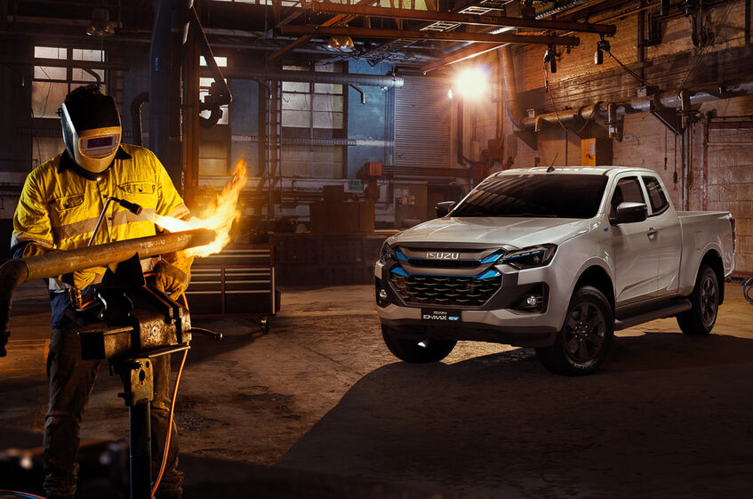 Isuzu D-Max EV, 'pick-up' elétrica com duas versões de cabina