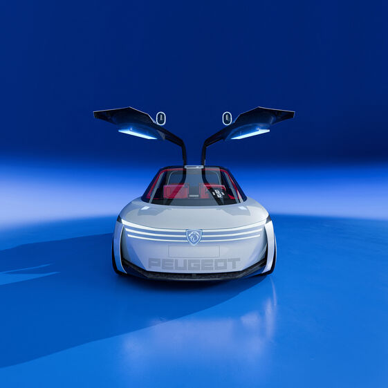 Peugeot apresenta conceito Polygon, com inovações para a próxima geração 208.
