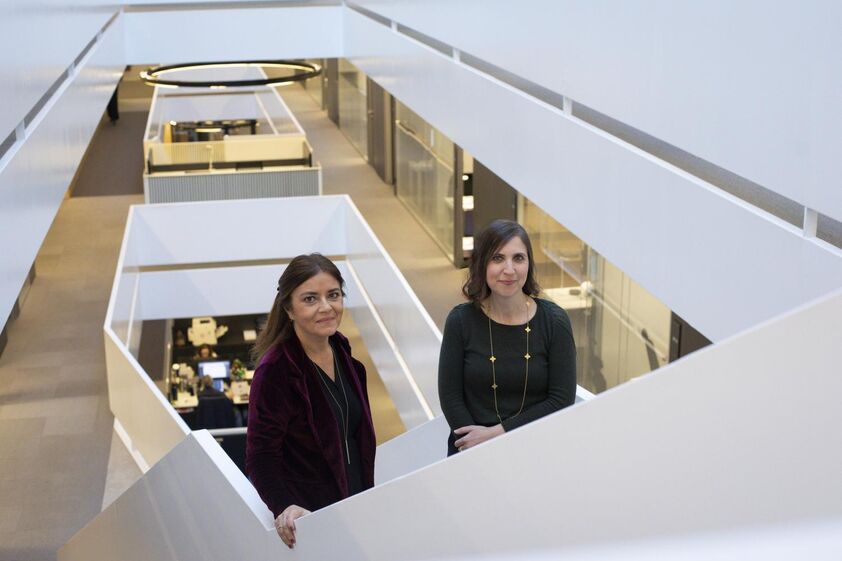 Magda Cocco e  Helena Correia Mendonça