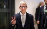 Tim Cook, CEO da Apple, no Fórum Económico Mundial de Davos
