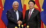 António Costa, presidente do Conselho Europeu, e o Presidente do Vietname, Luong Cuong, chegaram a acordo esta quinta-feira.