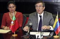 Imagens arquivo das relações entre Portugal e a Venezuela