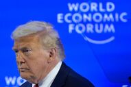 Trump discursa no Fórum Económico Mundial sobre a Gronelândia