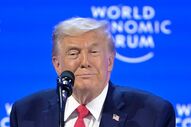 Donald Trump discursa em Davos