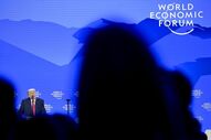 Trump discursa no Fórum Económico Mundial