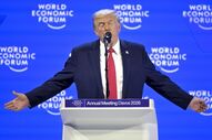 Trump discursa no encontro anual do Fórum Económico Mundial em Davos