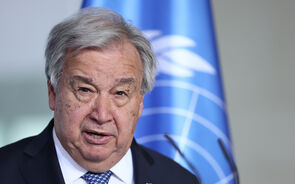 António Guterres discursa sobre as 'impressões digitais' de 2025