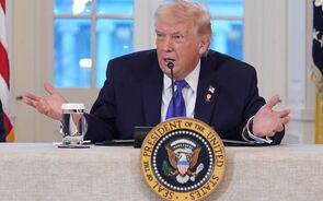 Trump em reunião sobre investimento petrolífero dos EUA na Venezuela