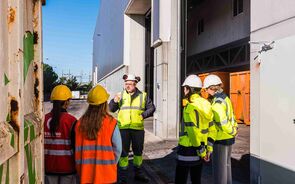Visita à Central de Triagem da Tratolixo com L'Oréal Portugal e Sociedade Ponto Verde