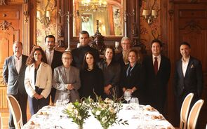 O almoço juntou CGD, Santander Totta, BNP, Crédito Agrícola, Tranquilidade, Montepio, Bison Bank e Advance Care