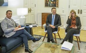 Tiago Oliveira foi recebido esta terça-feira em São Bento.