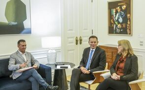 Tiago Oliveira foi esta terça-feira recebido em São Bento