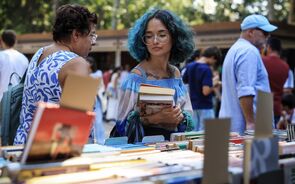 Foto de arquivo da Feira do Livro do Porto