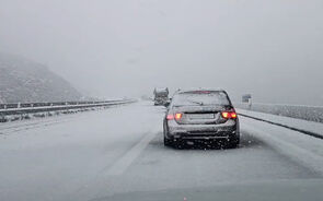 Depressão Ingrid traz frio e neve: Veja as imagens do norte do País pintado de branco