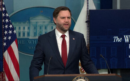 JD Vance, vice-presidente dos Estados Unidos.