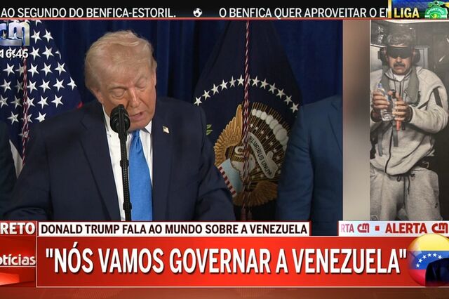 CMTV bate concorrência no dia do ataque de Trump à Venezuela
