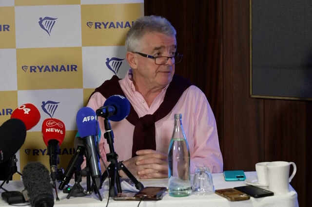 CEO da Ryanair recorda a Musk que regras da UE impedem que compre a companhia aérea