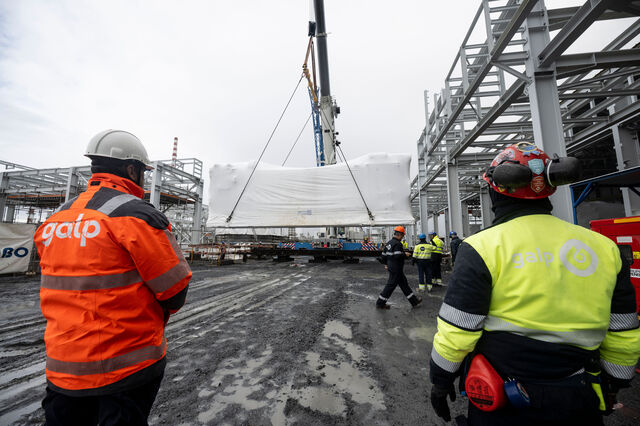 Galp conclui instalação da unidade de eletrólise para hidrogénio verde em Sines