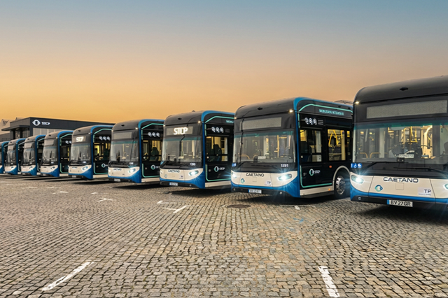 STCP recebe este ano 50 autocarros elétricos com tecnologia chinesa da CaetanoBus