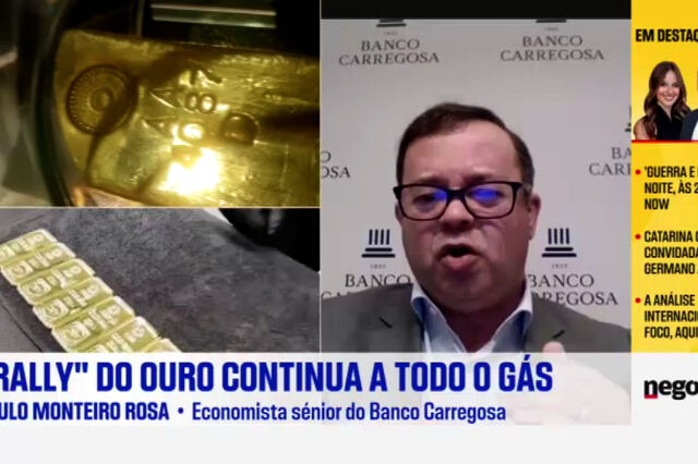 Não há bolha no ouro porque 'deixou de ser ativo financeiro e é cada vez mais ativo geopolítico'