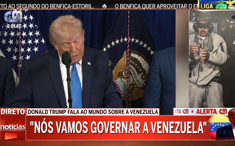 Trump declara intenção de governar a Venezuela
