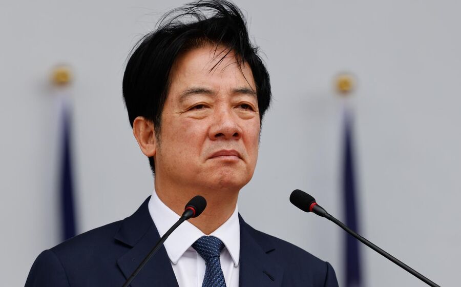 William Lai é o Presidente de Taiwan