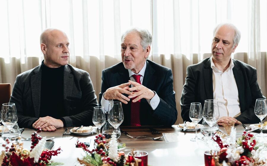 CEO da Hoti Hotéis, Miguel Proença, acompanhado do 'chairman' Manuel Proença e do administrador Ricardo Gonçalves.