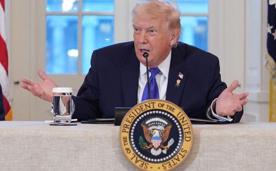 Trump em reunião sobre investimento petrolífero dos EUA na Venezuela