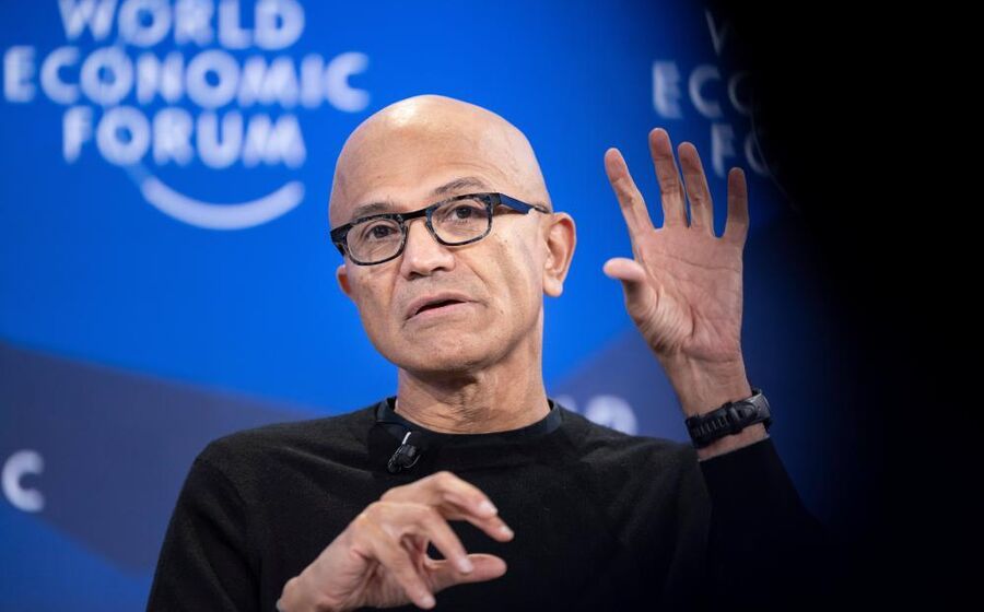 Satya Nadella, presidente executivo (CEO) da Microsoft