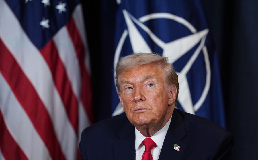 Donald Trump esteve reunido com o secretário-geral da NATO