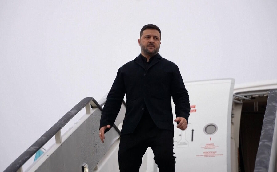 Zelensky agradeceu 'a todos os que estão a ajudar',