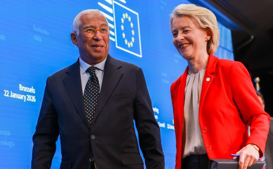 Costa e von der Leyen reúnem-se para acordo com MNE indiano