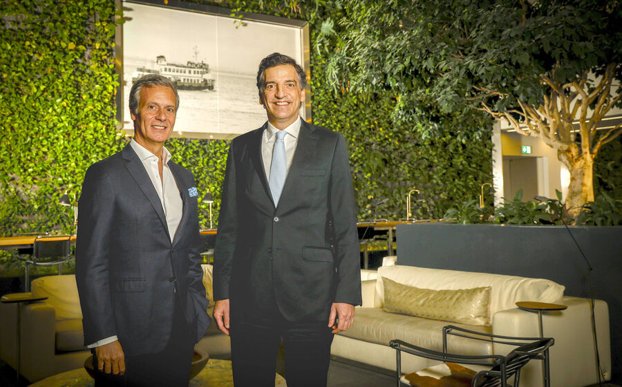 António Lagartixo (à esquerda) e Francisco Espregueira Mendes (à direita)