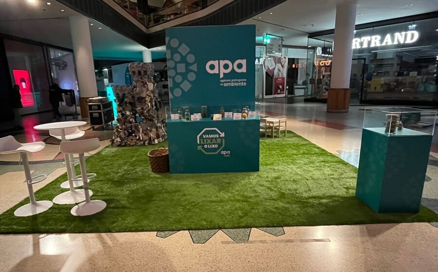 A APA promove iniciativa de sustentabilidade no NorteShopping.
